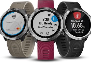 Часы для бега Garmin Forerunner 645 Music со встроенным проигрывателем поддерживают систему бесконтактных платежей Garmin Pay